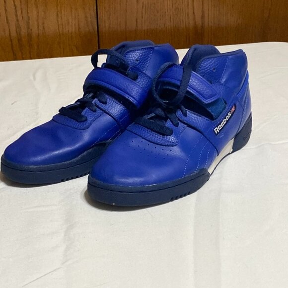 Reebok Classic Blue Workout Strap Men’s Size 7 - Picture 1 of 11